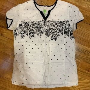 Healing Hands scrub top